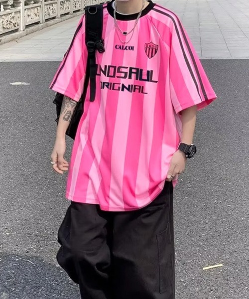 セール】クルーネック半袖ゲームシャツ フットサル サッカー