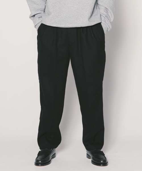 BEDWIN & THE HEARTBREAKERS パンツ 10L CALZE TWEED WIDE PANTS 