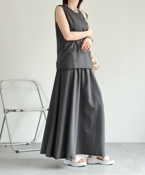 THOM KROM ノースリーブ オールインワン　ブラック　レディース THOM KROM ノースリーブ オールインワン ブラック レディース