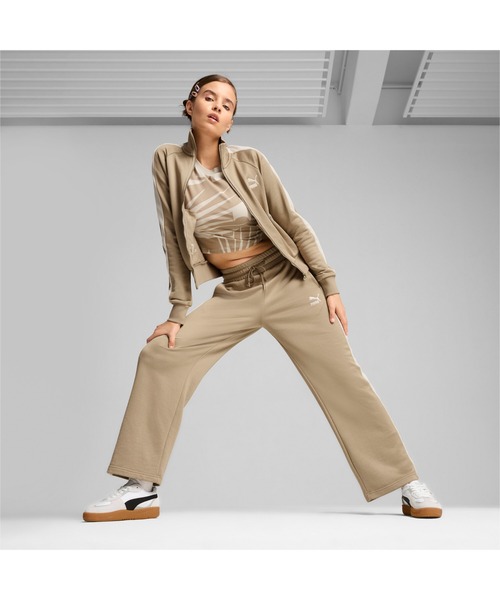 PUMA パンツ プーマ ウィメンズ ICONIC T7 ストレートレッグ
