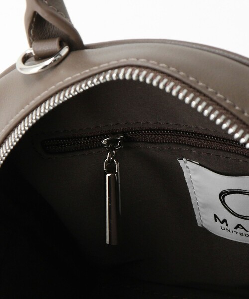 【極美品】マルゥユナイテッドアローズ　 ラウンドボストン　ショルダー　2way 極美品】マルゥユナイテッドアローズ ラウンドボストン