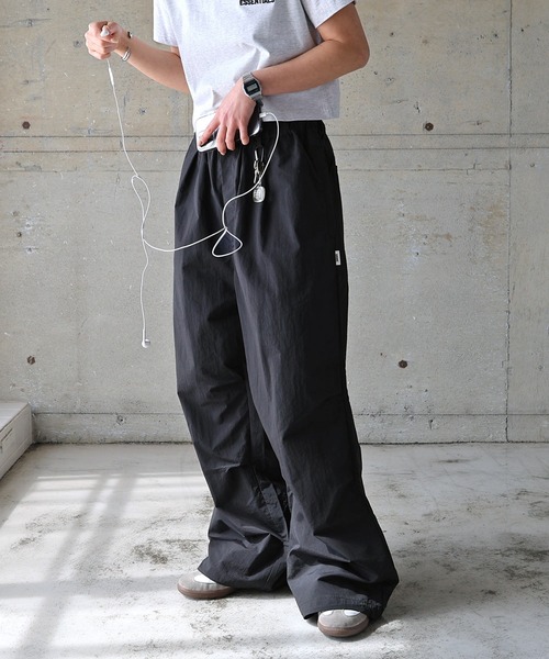 〈n.yhavn〉 ナイロンパンツ ANME パンツ 接触冷感/UVカット(UPF50＋)/2wayナイロンパンツ