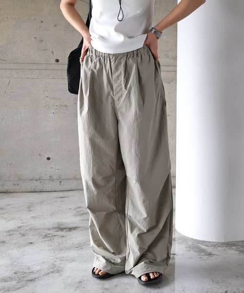 ANME パンツ 接触冷感/UVカット(UPF50＋)/2wayナイロンパンツ