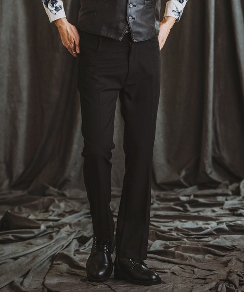 NO ID.（ノーアイディー） スラックス 「NO ID.」Bootcut Trousers
