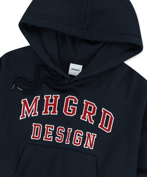 パーカー 「mahagrid/マハグリッド」 MHGRD APPLIQUE CROP HOODIE /アップリケクロップフーディー レディース メンズ MAHAGRID パーカー 「mahagrid/マハグリッド」 MHGRD APPLIQUE