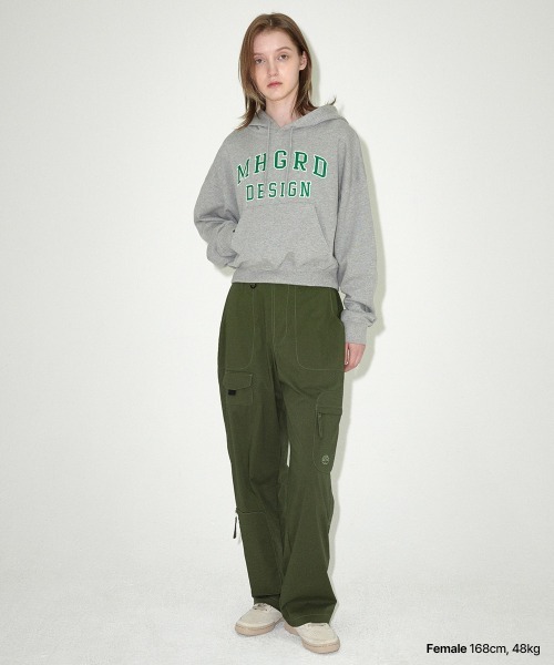 MAHAGRID パーカー 「mahagrid/マハグリッド」 MHGRD APPLIQUE