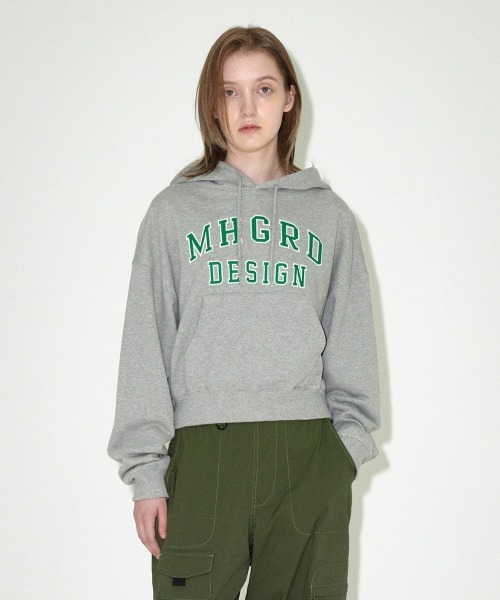 MAHAGRID パーカー 「mahagrid/マハグリッド」 MHGRD APPLIQUE