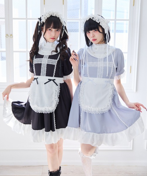 ☆【love someone】☆ゲストルック マーメイドロングワンピー.ス DearMyLove ワンピース ナースメイドレースワンピース