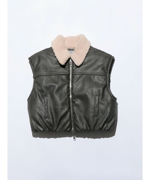 VEQUM（ベクム） ベスト ジレ 「VEQUM」PUFFER COMPACT VEST 
