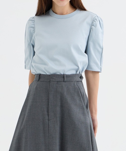 tシャツ 「CINOH/チノ」別注 PUFF SLEEVE TOP/パフスリーブトップス/Tシャツ レディース