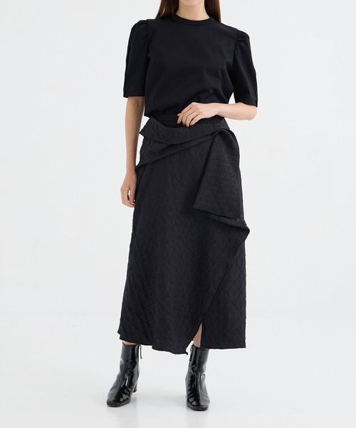 tシャツ 「CINOH/チノ」別注 PUFF SLEEVE TOP/パフスリーブトップス/Tシャツ レディース CINOH tシャツ 「CINOH/チノ」別注 PUFF SLEEVE TOP