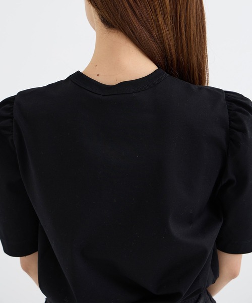 CINOH（チノ） tシャツ 「CINOH/チノ」別注 PUFF SLEEVE TOP