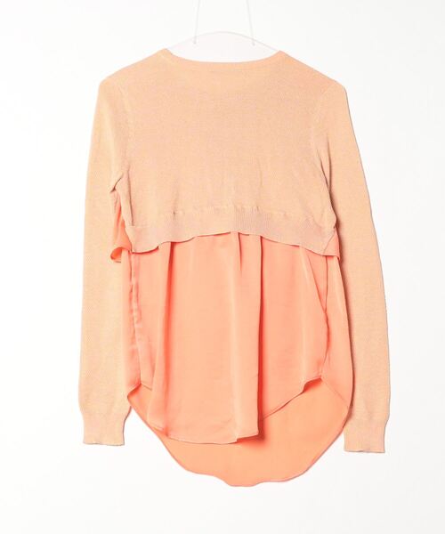 CARVEN 「CARVEN」 長袖ブラウス - オレンジ レディース : ZOZOTOWN 