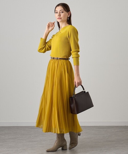 ANAYI（アナイ） ニット セーター メリノウール2WAYリブプルオーバー