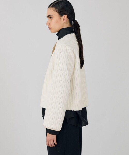 DES PRES（デプレ） ブルゾン アウター ワイドリッジパイル クルー