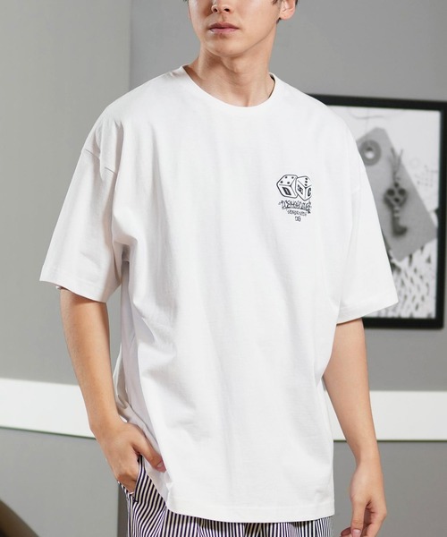 DC ナイロンTシャツ DC Shoes BIG DRIP HSS メンズ Tシャツ