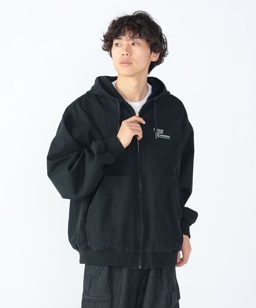 BEAMS★ポケッタブルマリンパーカー★フーディージャケット★ブルゾンXLサイズ BEAMS☆ポケッタブルマリンパーカー☆フーディージャケット