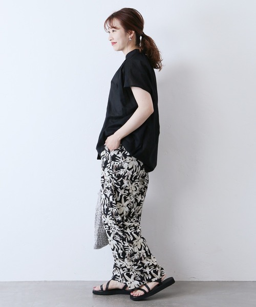 「JOURNAL STANDARD」 半袖ブラウス FREE ブラック レディース JOURNAL STANDARD 「JOURNAL STANDARD」 半袖ブラウス FREE