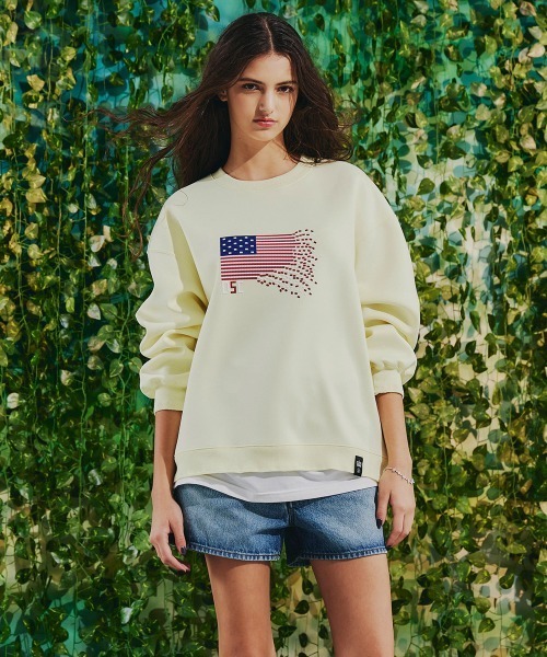 DOUBLE STANDARD CLOTHING トレーナー スウェット レイヤード