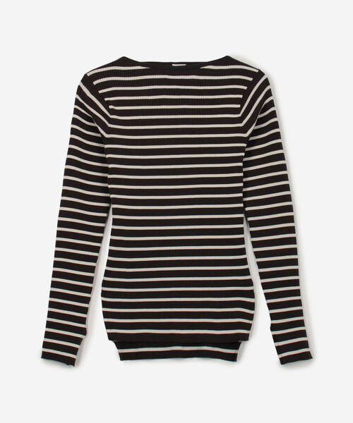 ニット セーター ORCIVAL | リブ ボートネック長袖カットソー WOMEN レディース ORCIVAL ニット セーター | リブ ボートネック長袖カットソー