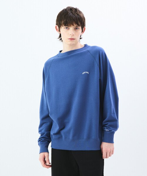 ORCIVAL ネイビー トレーナー ORCIVAL トレーナー スウェット | コットン裏毛 スウェットプル