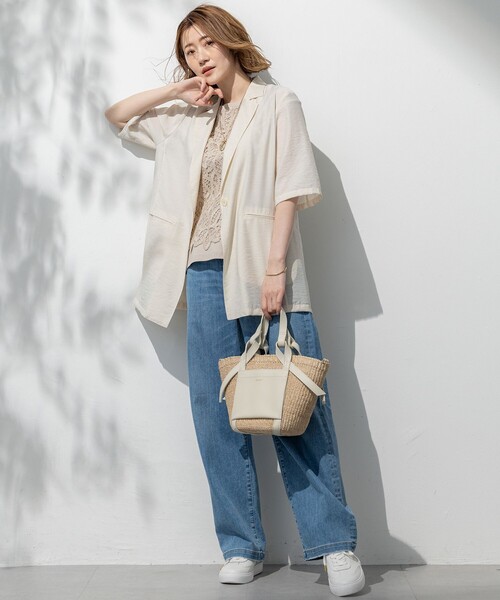 23区（ニジュウサンク） ジャケット テーラードジャケット 「Oggi6月号