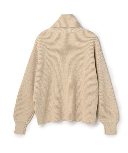 「N.O.R.C」 タートルネックニット S size キャメル レディース_画像3