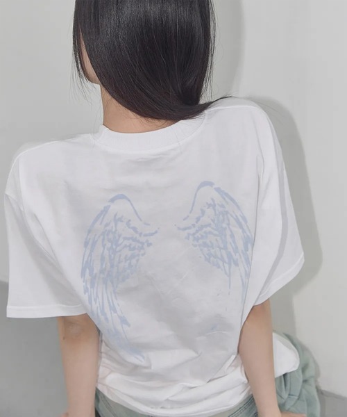 tシャツ A'GEM/9 × .kom 「 FANCY CLUB/ファンシークラブ」 REBIRTH OF HEAVEN TEE/リバースオブヘブン A'GEM/9 × .kom『 FANCY CLUB/ファンシークラブ』PAVILION