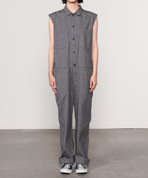 yarmo ヤーモ ボイラースーツ オールインワン つなぎ　イギリス製 YAR-24SS-P6]Yarmo(ヤーモ) Boiler Suit ボイラースーツ