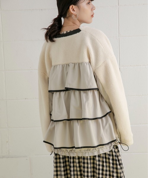 Eimee Law（エイミーロウ） ノーカラージャケット 38 ホワイト