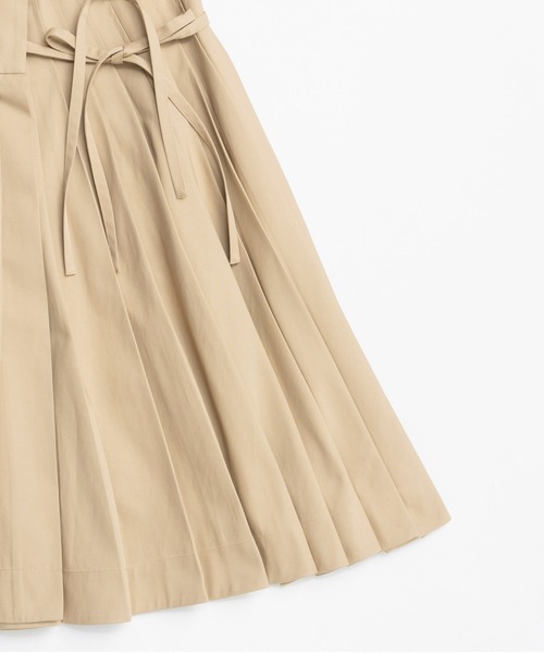 MAISON SPECIAL スカート Wrap Pleated Skirt/ラッププリーツ