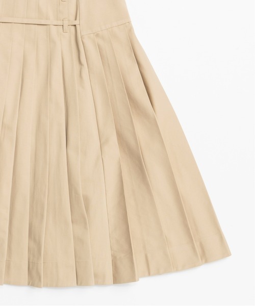 Maison Special ウールラッププリーツスカート オンライン ショップファッション - Maison Special ウール