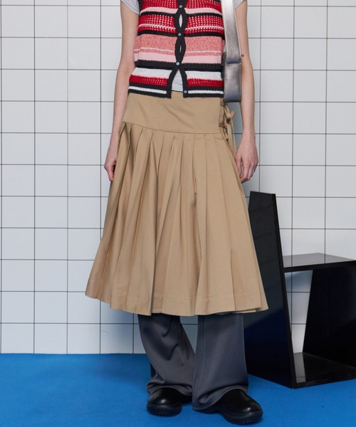 ◎ メゾンスペシャル Belt Skirt Maison Special Chino Skirt Belt/チノスカートベルト【MAISON SPECIAL/メゾン
