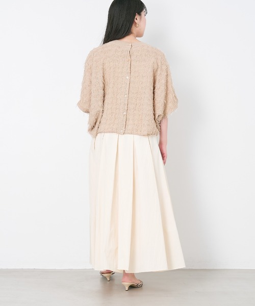 MICA&DEAL（マイカアンドディール） スカート タックボリューム