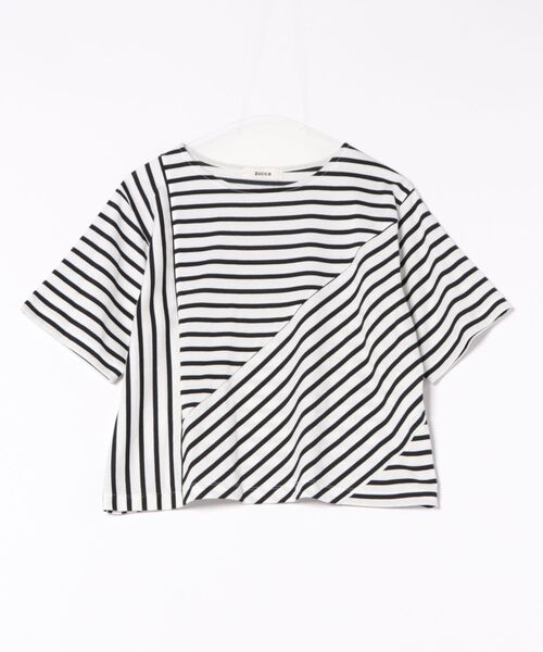 tシャツ スピンロゴボーダー S/S Ｔシャツ レディース 楽天市場】Tシャツ レディース 秋 春 シャツ 長袖 ボーダー柄