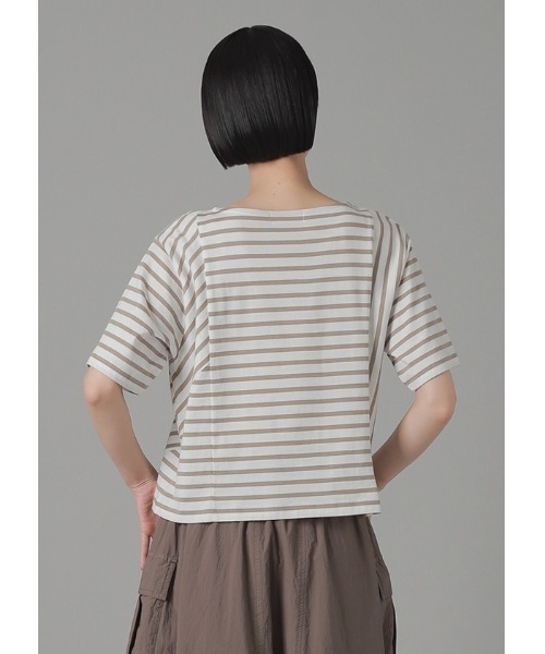 ZUCCa - ZUCCa マリンボーダーカットソー ZUCCa tシャツ マリンボーダー / Tシャツ S レディース