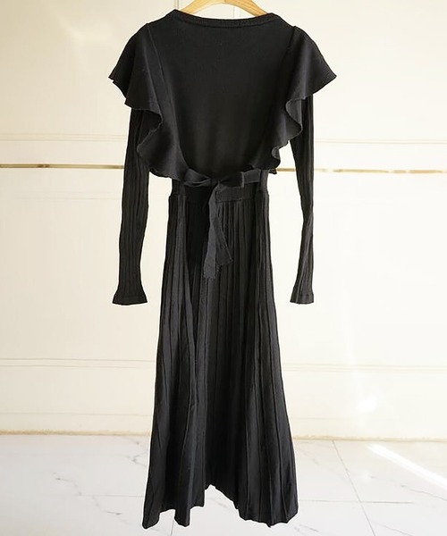 「Ulysses」 「Girly Doll」長袖ワンピース F モカ レディース_画像5