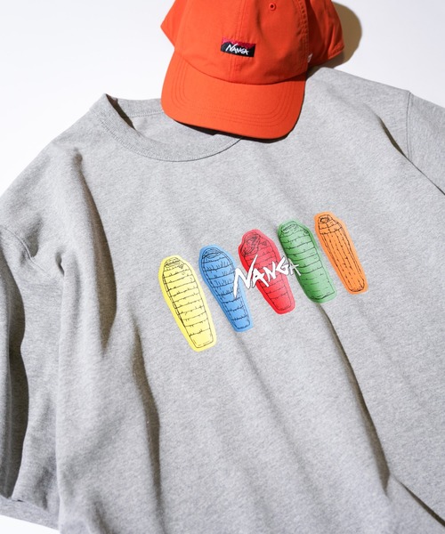NANGA（ナンガ） tシャツ ECO HYBRID TEE(SB PT) エコハイブリッド