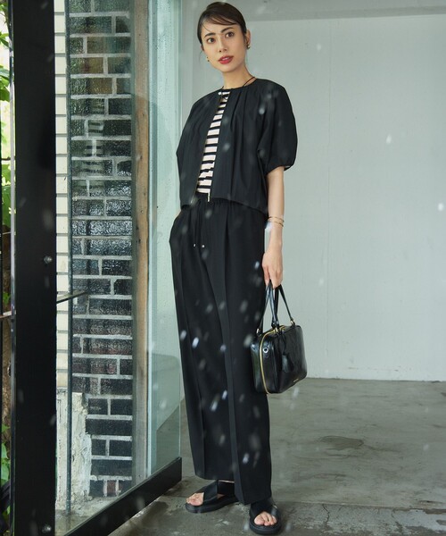 23区 ブルゾン アウター 「撥水性/接触冷感」ストレッチライトタイプ