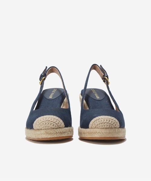ロエベ LOEWE ペタル エスパドリーユ サンダル レザー ブラウン