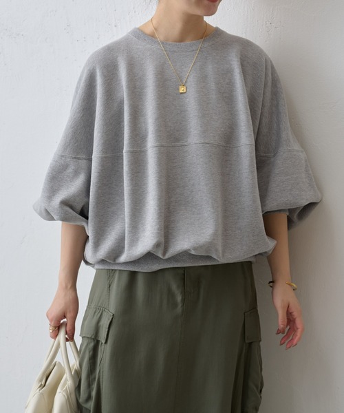BEARDSLEY トレーナー グレー ビアズリー BEARDSLEY ニュアンストレーナー （gray