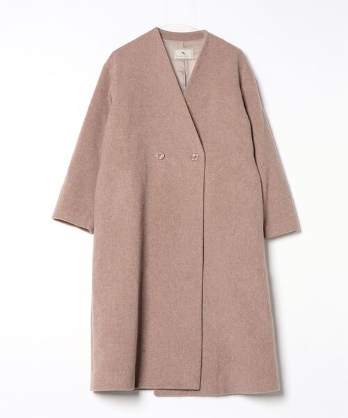 N.natural beauty basic ノーカラーコート N.Natural Beauty Basic（エヌ ナチュラルビューティーベーシック