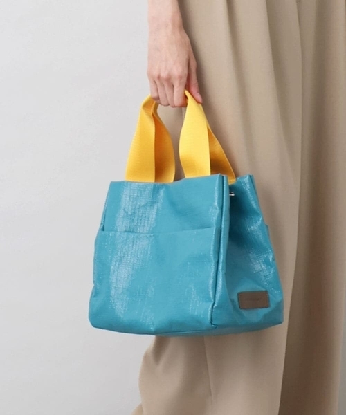 MK MICHEL KLEIN トートバッグ 「2WAY」バイカラーコーティング