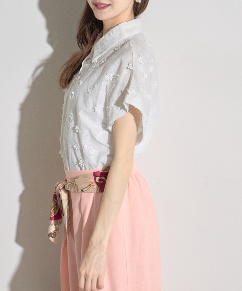 tocco closet（トッコ クローゼット） ブラウス シャツ 「ZOZO限定」襟 
