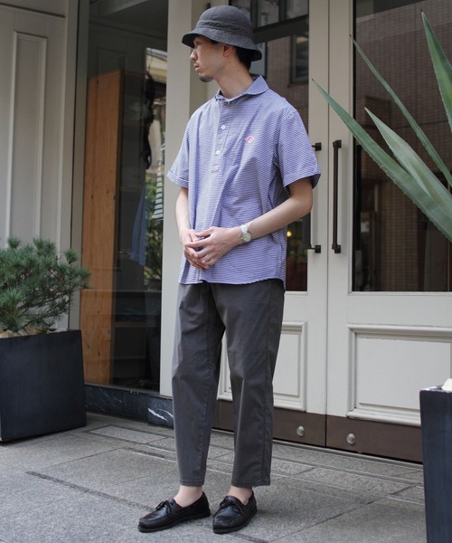 DANTON ネイビー 半袖ポロシャツ 44 Danton 「DANTON」 半袖シャツ 44 ネイビー メンズ : ZOZOTOWN