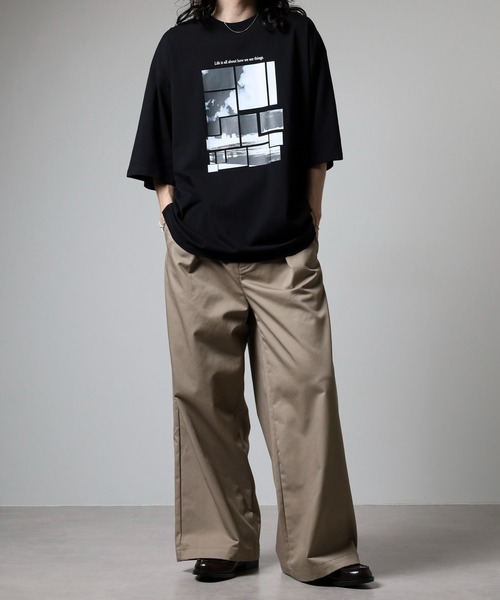 Paragraph グラフィックTシャツ 黒 paragraph パラグラフTシャツ ブラック｜Yahoo!フリマ（旧PayPay