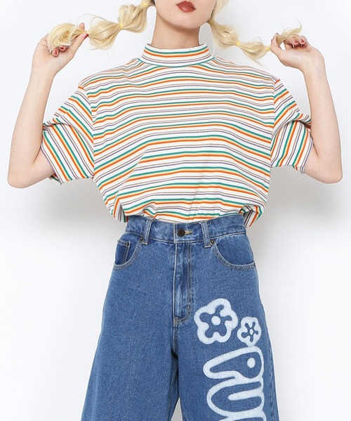 「PUNYUS」 半袖Tシャツ 3 ピンク レディース