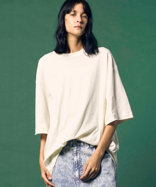 MAISON SPECIAL クルーネックTシャツ MAISON SPECIAL tシャツ 「UNISEX」「EX」Prime-Over Smooth