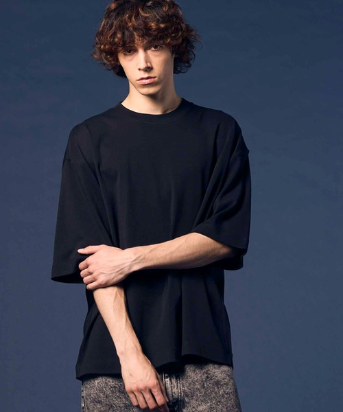 Maison special ビッグティーシャツ　黒　psychology MAISON SPECIAL tシャツ Psychology Pigment Big T-Shirts