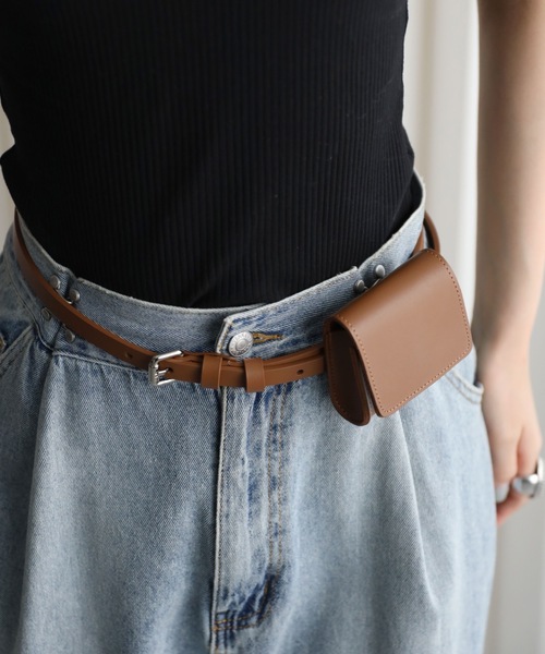 PERSONSOUL Waist Bag Beltウエストポーチ PERSONSOUL Waist Bag Belt レザーベルト ウエストポーチ - メルカリ